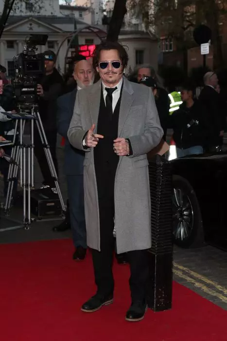 Johnny Depp Attends UK Premiere Of 'Jeanne Du Barry' - 15 Apr 2024