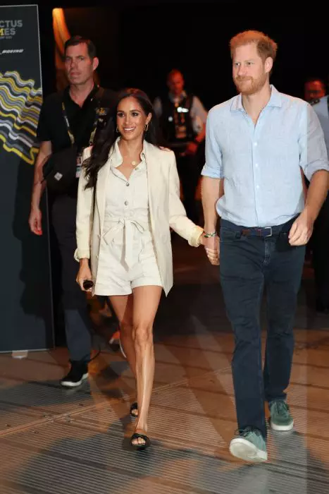 Prince Harry and Meghan Markle at Invictus Games-Day Three