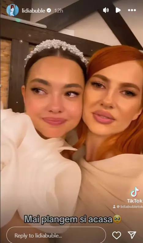 Lidia Buble a publicat și ea imagini de la nunta surorii ei (2)