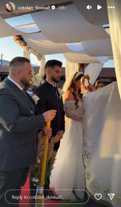 Iancu Sterp și Denisa Coțolan s-au căsătorit religios  (19)