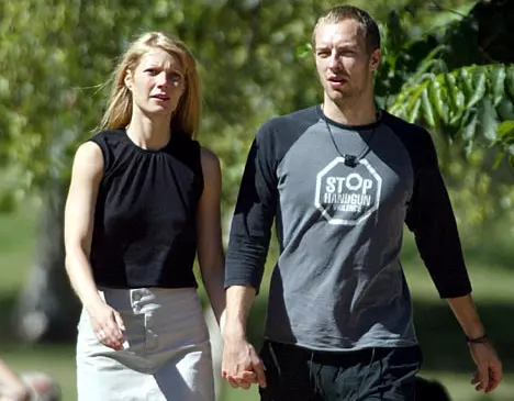 Chris Martin şi Gwyneth Paltrow