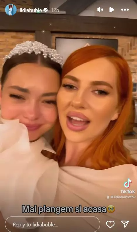 Lidia Buble a publicat și ea imagini de la nunta surorii ei (1)
