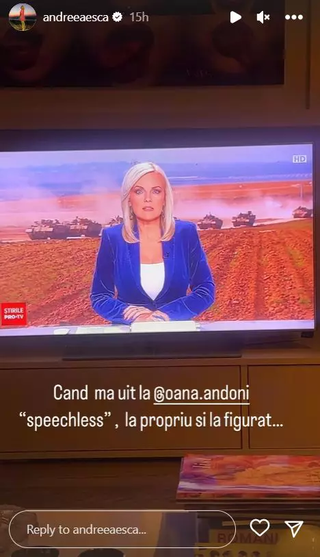 De ce lipsește Andreea Esca de la Știrile Pro TV  (3)