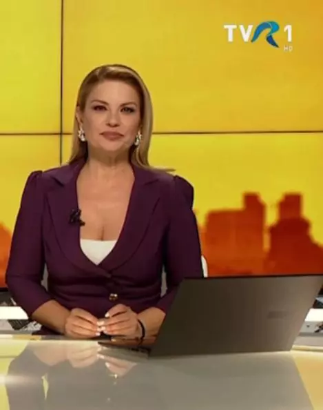 Eugen Rusu și Alina Stancu Gafă TVR 9
