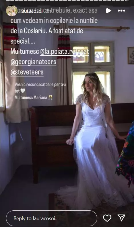 Laura Cosoi și soțul ei, 9 ani de la nunta din Târgu Mureș  (1)