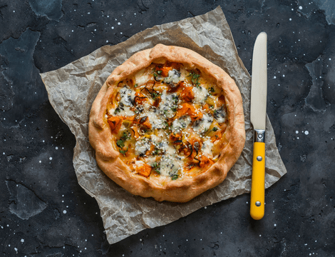 Quiche cu dovleac și gorgonzola. Rețeta pentru cea mai bună tartă sărată