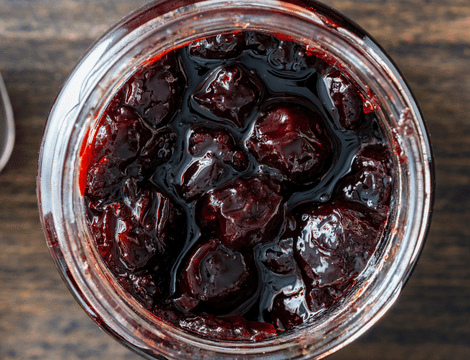 Dulceaţă de cireşe amare. Rețeta simplă fără conservanți