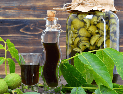 Lichior de nuci verzi. Rețeta italiană simplă. Cum se face nocino