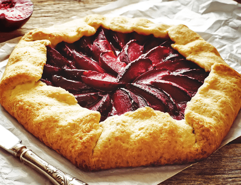 Galette cu prune. Rețeta pentru cea mai bună tartă rustică