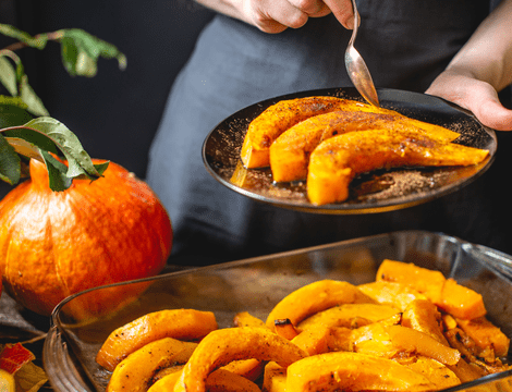 Dovleac copt cu miere și scorțișoară. Desertul rustic și elegant de toamnă. Rețeta simplă