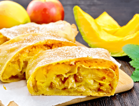 Plăcintă cu dovleac şi mere. Rețeta care îți va parfuma toată casa. Desert simplu, aromat și sănătos