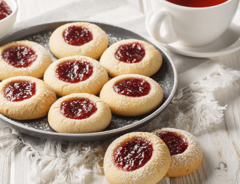 Rețeta fursecuri de Crăciun cu gem. Desertul vedetă al sărbătorilor