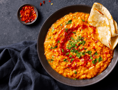 Curry de linte roșie cu lapte de cocos ca la restaurant - simplu și spectaculos. Rețetă simplă, rapidă și sănătoasă