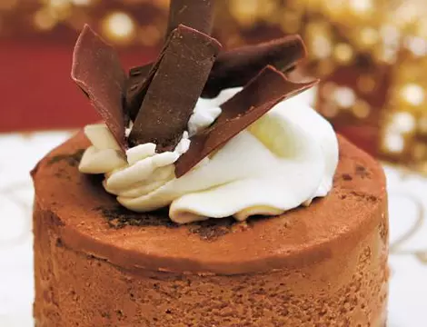 Prăjitură cu spumă de ciocolată