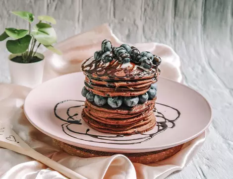 Pancakes de ciocolată