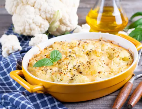(P) Trucuri și secrete pentru cea mai delicioasă conopidă gratinată la cuptor