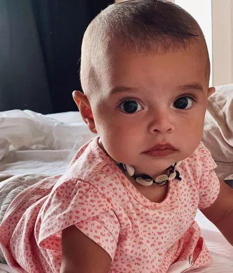 Caroline, fetița lui Catrinel Menghia