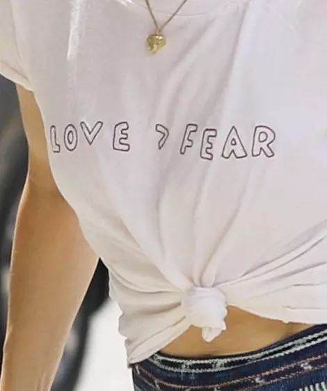 Jennifer Affleck Rocks Love < Fear Shirt After Tying The Knot With Ben Affleck