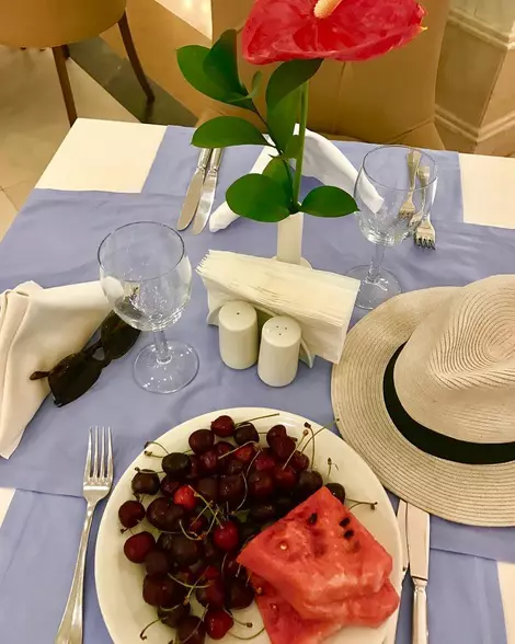 Anca Serea - My dinner for tonight! #lovefruits #tastycherries #holiday #stayhappy #stayhealthy