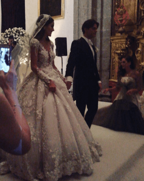 Ximena Navarrete s-a căsătorit cu Juan Carlos Valladares (2)