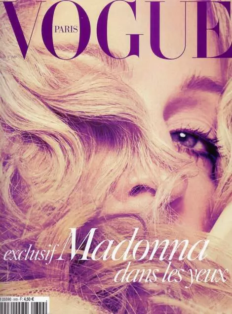 Madonna pe Coperta Vogue Paris