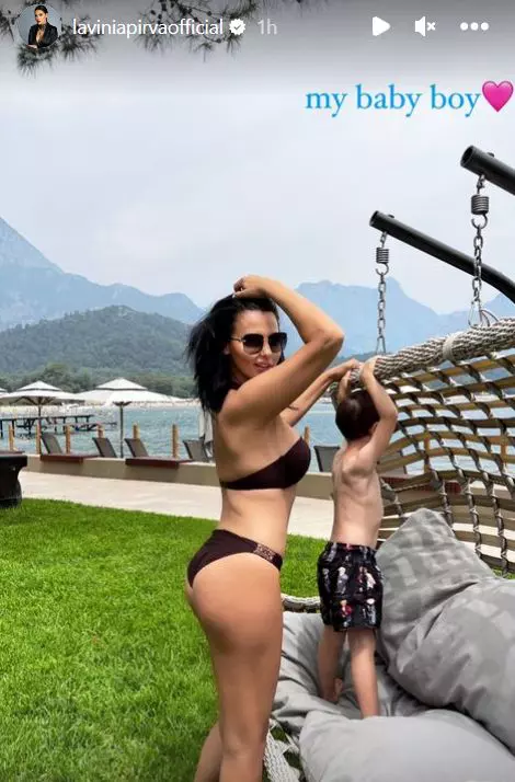 Lavinia Pîrva, apariție incendiară în costum de baie. Unde a plecat în vacanță