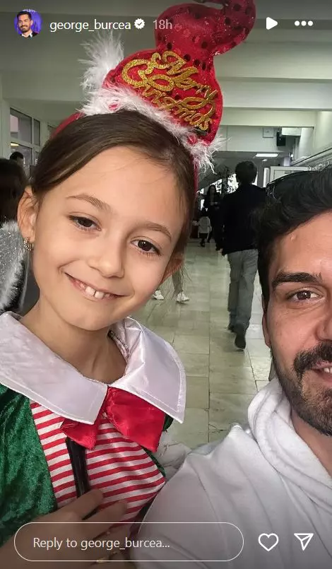 Andreea Bălan și George Burcea, la serbarea fiicei lor  (2)