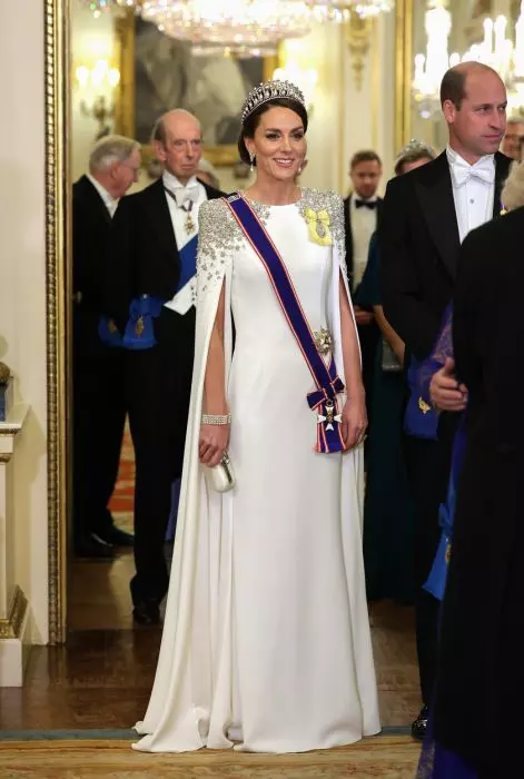 Kate la banchetul de stat