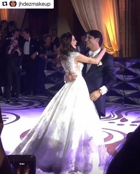 Ximena Navarrete s-a căsătorit cu Juan Carlos Valladares (3)