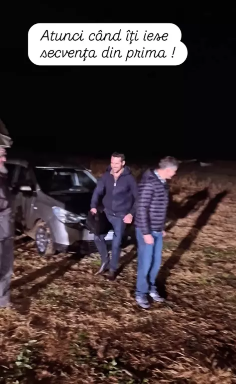 Adrian Nartea, pe platourile de filmare de la Lavanda (1)