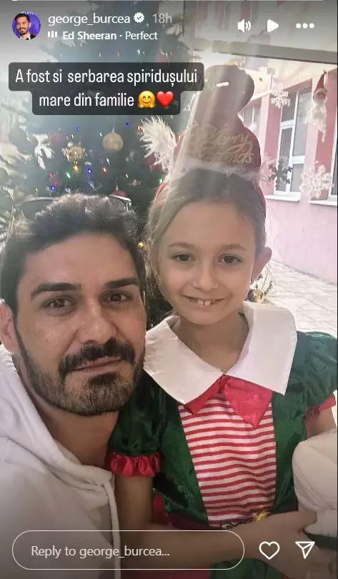 Andreea Bălan și George Burcea, la serbarea fiicei lor  (3)