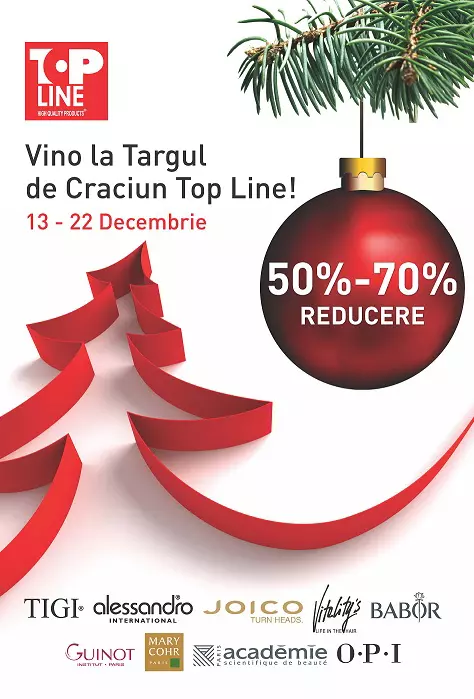 Top Line te invita la prima editie a Targului de Craciun!