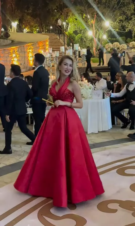 Denisa Tănase și Mircea Brânzei, nași la o nuntă de lux în Liban  (1)