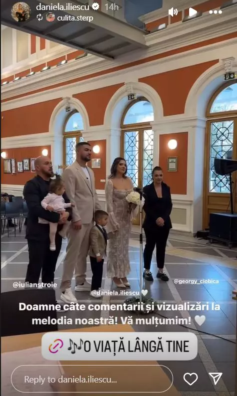 Culiță Sterp și Daniela Iliescu s-au căsătorit în secret  (2)