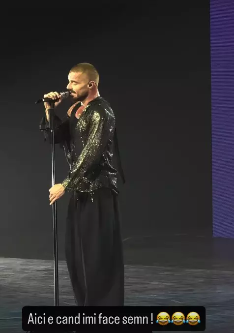 Andreea Esca la concertul lui Ricky Martin de la Romexpo (4)