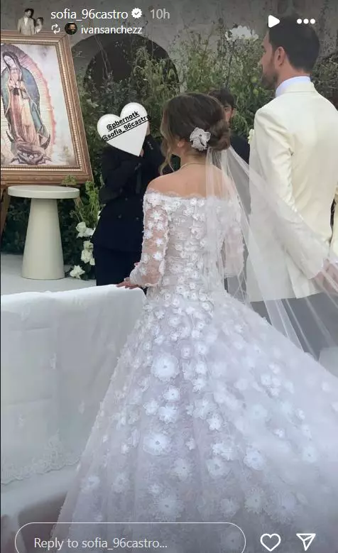 Sofía Castro s-a căstorit  (3)