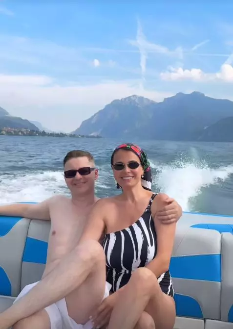 1. Anca Serea și Adrian Sînă, imagini din vacanță