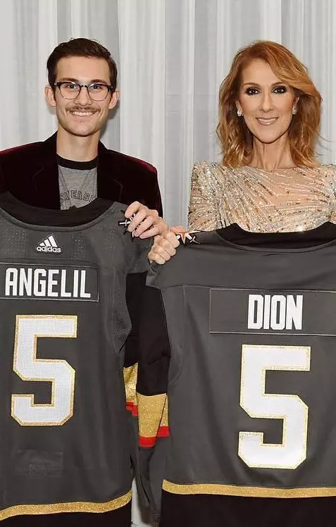 Celine Dion și fiul ei Rene-Charles