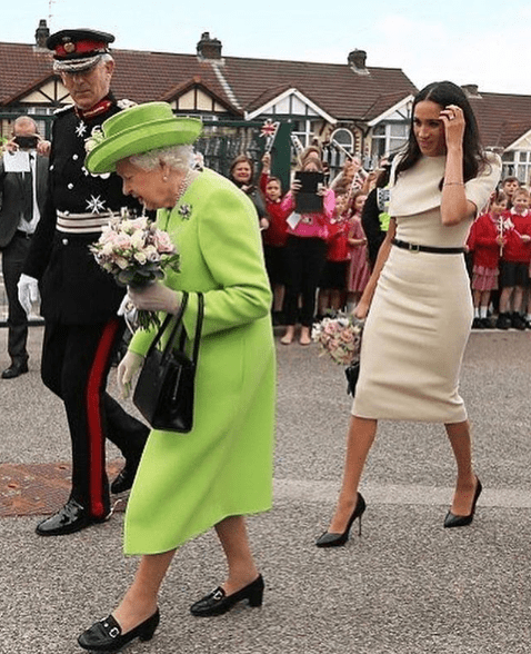 Meghan Markle si Regina Elisabeta a II-a 1