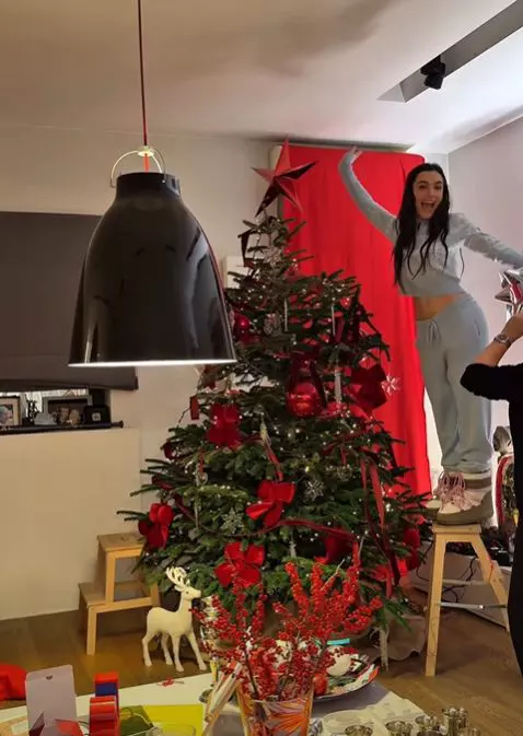 alexia eram acasa la parinti