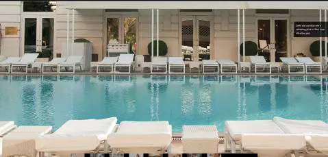 Piscina olimpică Copacabana Palace