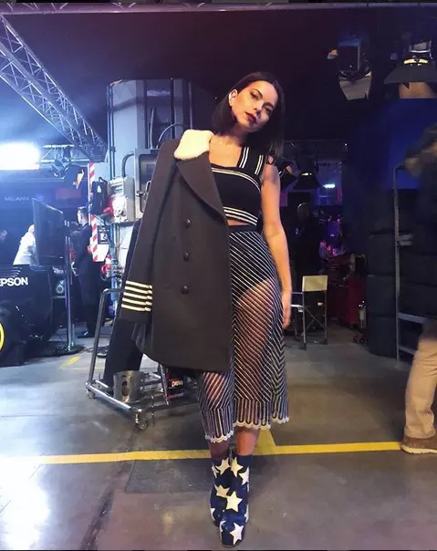 Inna, la TOMMYNOW „DRIVE” (Săptămâna Modei de la Milano)