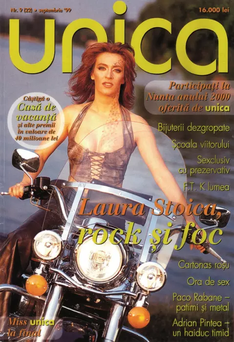 Laura Stoica - revista Unica septembrie 1999