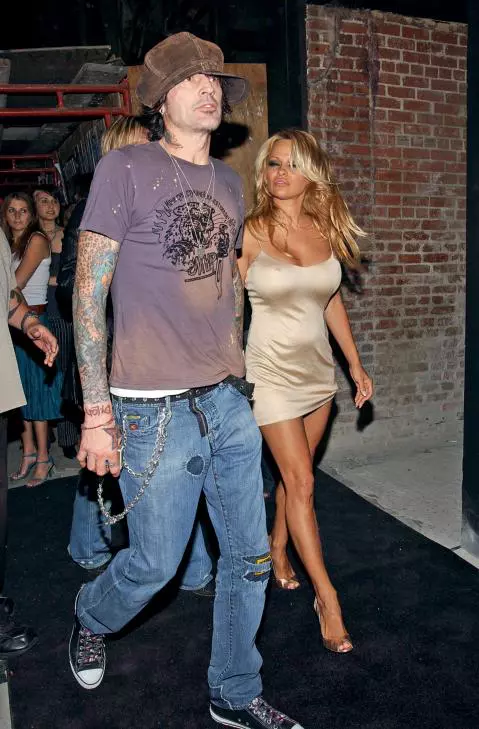 Pamela alături de Tommy Lee