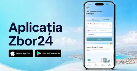 Aplicația Zbor24 – creată pentru rezervări mai simple, mai rapide și mai comode