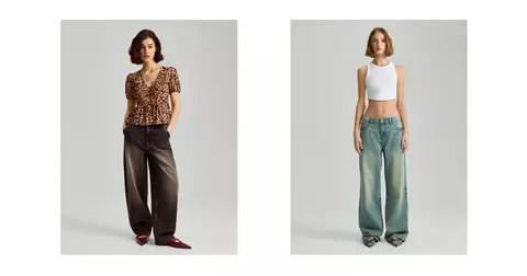 Combină confortul cu tendințele actuale și integrează în ținutele tale blugi baggy & wide leg