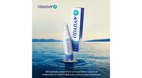 Odaban spray antiperspirant – aliat de încredere în lupta împotriva transpirației excesive