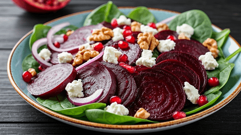 Reteta Salată de sfeclă roșie cu hrean. Cea mai bună rețetă