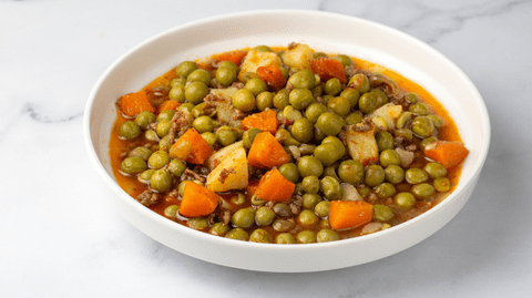 Reteta Tocăniță de mazăre. Rețeta de post cu morcovi și cartofi