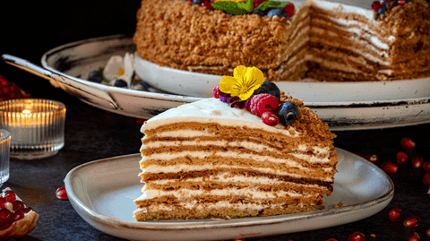 Reteta Tort Medovik. Rețeta simplă a tortului rusesc cu miere